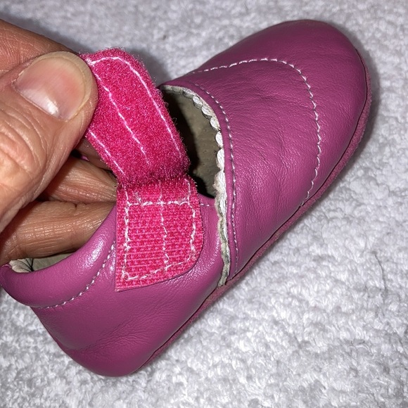 Smaller see Kai run 0/6m raspberry pink Mary Jane Tamar - Picture 6 of 7